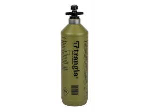Trangia Plnící láhev na tekutá paliva s bezpečnostním ventilem Fuel bottle Olive 1l