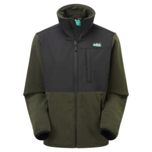 Ridgeline Mikina Hybrid Fleece - Olive & Black Velikost: L