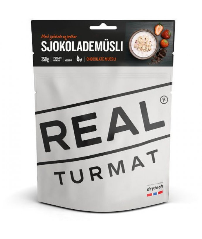 Real Turmat Dehydratované jídlo Chocolate Muesli - Čokoládové müsli