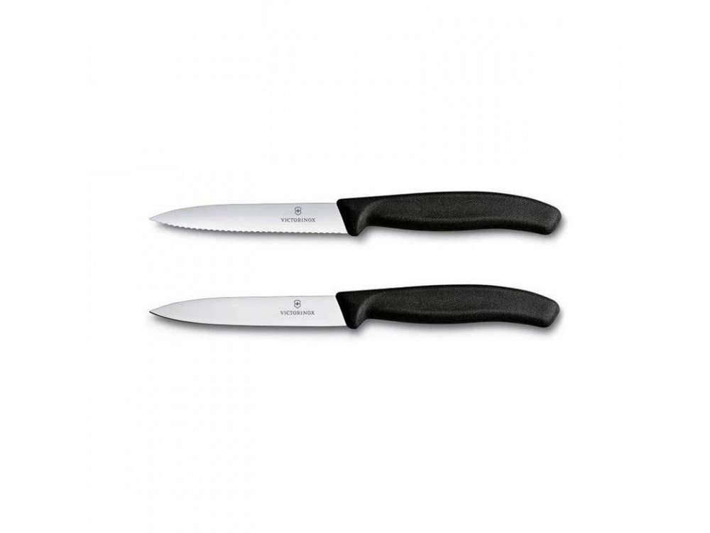 Victorinox Sada kuchyňských nožů Swiss Classic 2 ks - černý