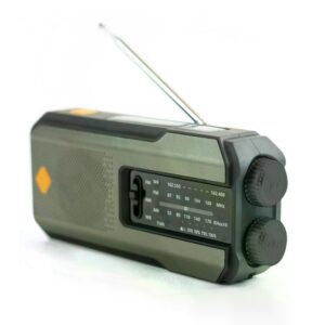 Highlander Kompaktní nouzové rádio / svítilna / powerbanka Emergency Hub