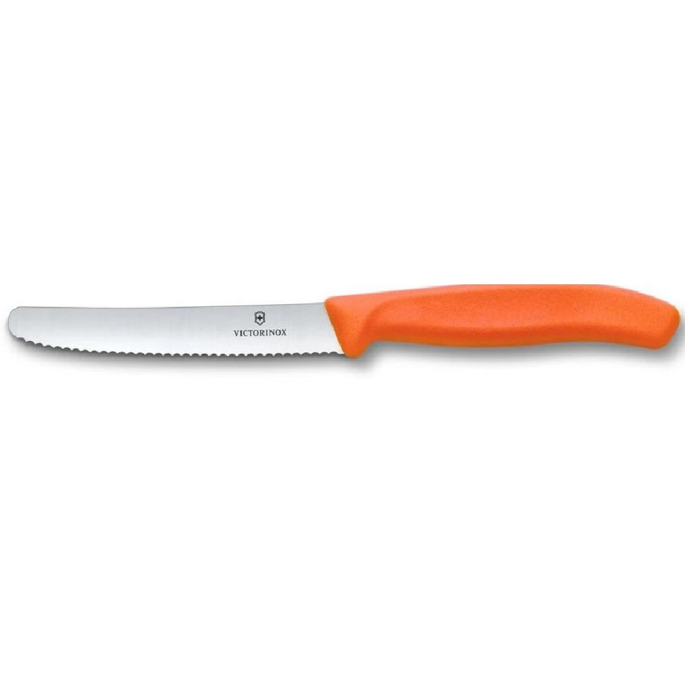 Victorinox Svačinový nůž Swiss Classic 11cm - oranžový