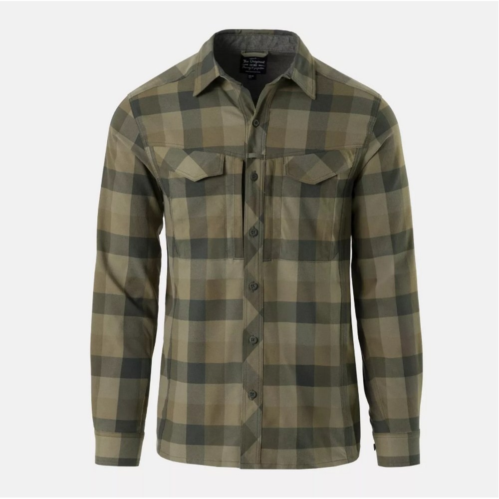 Helikon-Tex Košile Helikon Defender Mk2 Shirt - Bayou Moss Checkered Velikost: 3XL