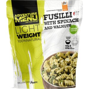 Adventure Menu LIGHTWEIGHT - Fusilli se špenátem a vlašskými ořechy