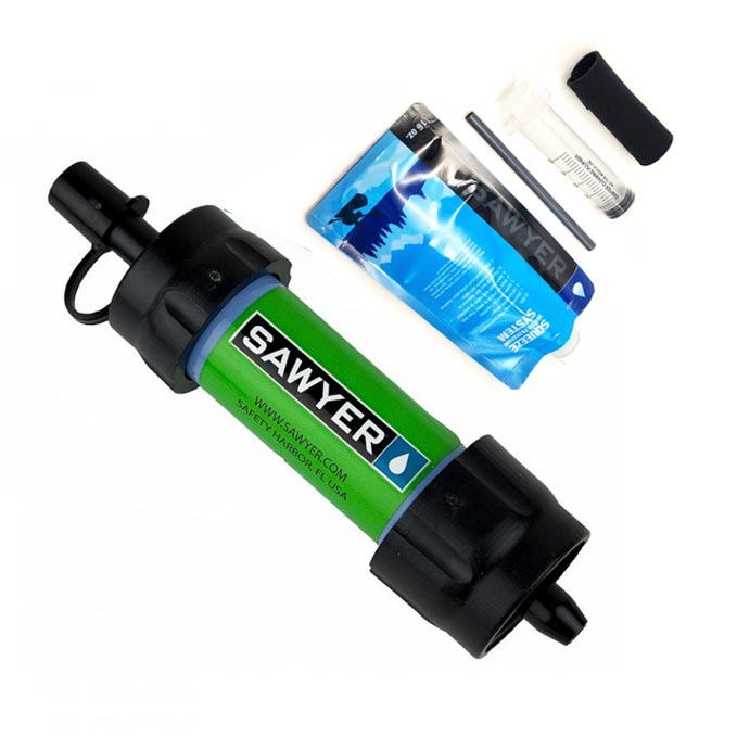 Sawyer Vodní cestovní filtr SP128 MINI Filter GREEN - SP101
