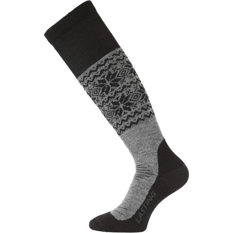 Lasting Ponožky vysoké SWB 85% Merino - zimní treking / lyže Velikost: M