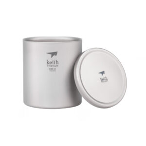Keith Titanový thermo hrnek s víčkem Mug Double Wall 300 ml