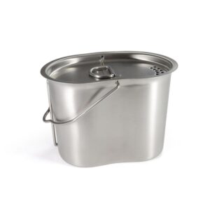 Origin Outdoors Nerezové pítko s víčkem Stainless Steel Canteen Cup 2 in 1
