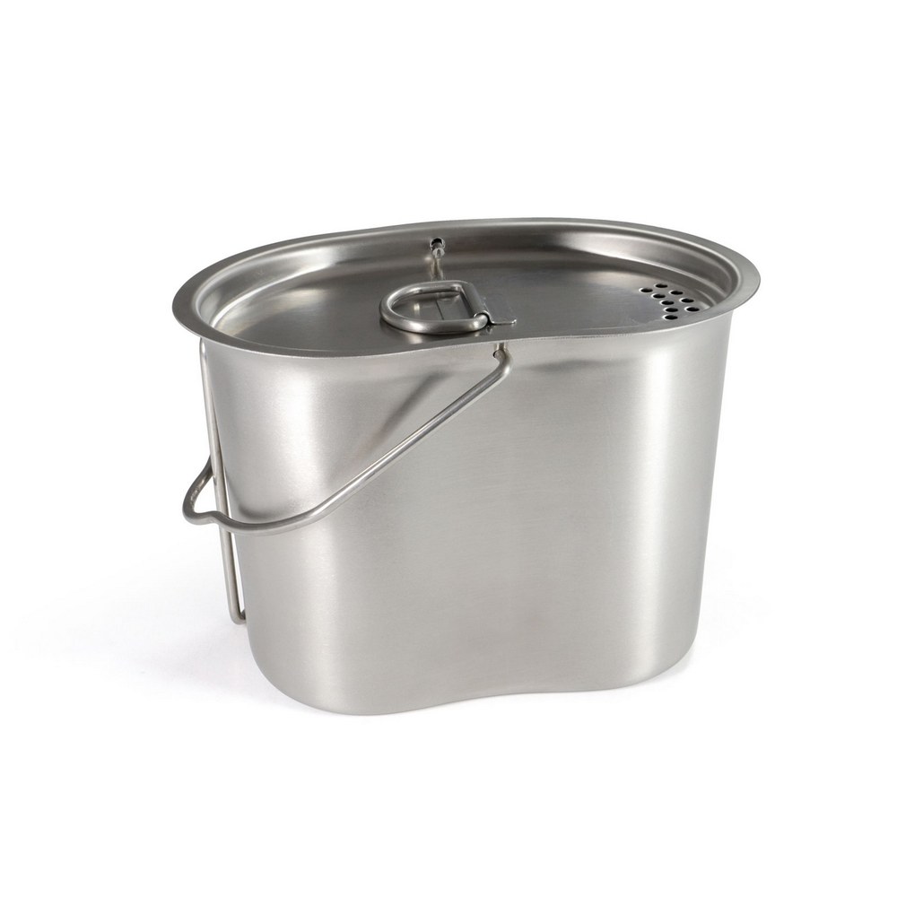 Origin Outdoors Nerezové pítko s víčkem Stainless Steel Canteen Cup 2 in 1