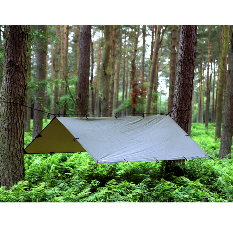 DD Hammocks Bivakovací celta / plachta Tarp 3x3m - OLIVE