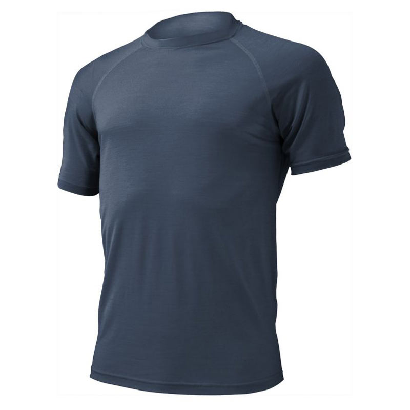 Lasting Pánské vlněné Merino triko QUIDO 160g - tmavě modré Velikost: S