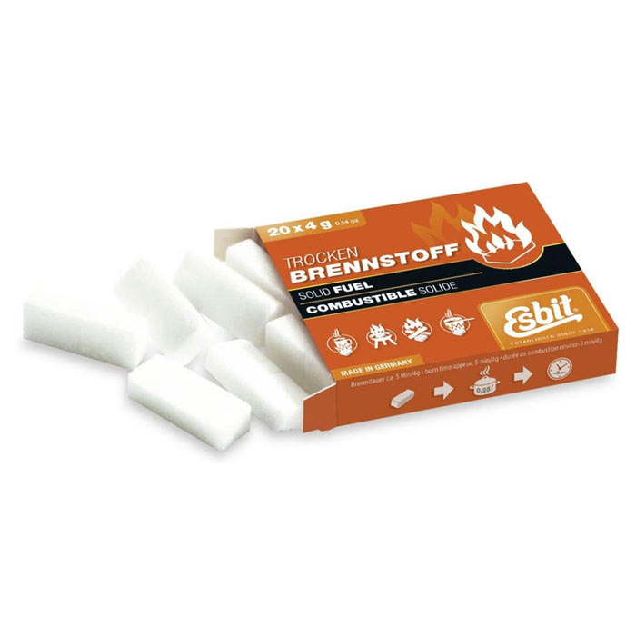 Esbit Tablety tuhý líh 20x4g