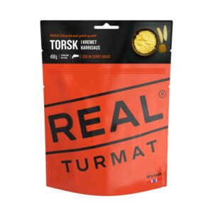 Real Turmat Dehydratované jídlo Cod in curry sauce - treska na kari - 500g
