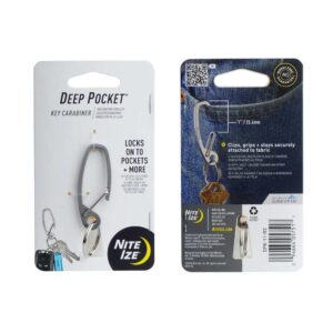 Nite Ize Klíčenka Deep Pocket Key Carabiner