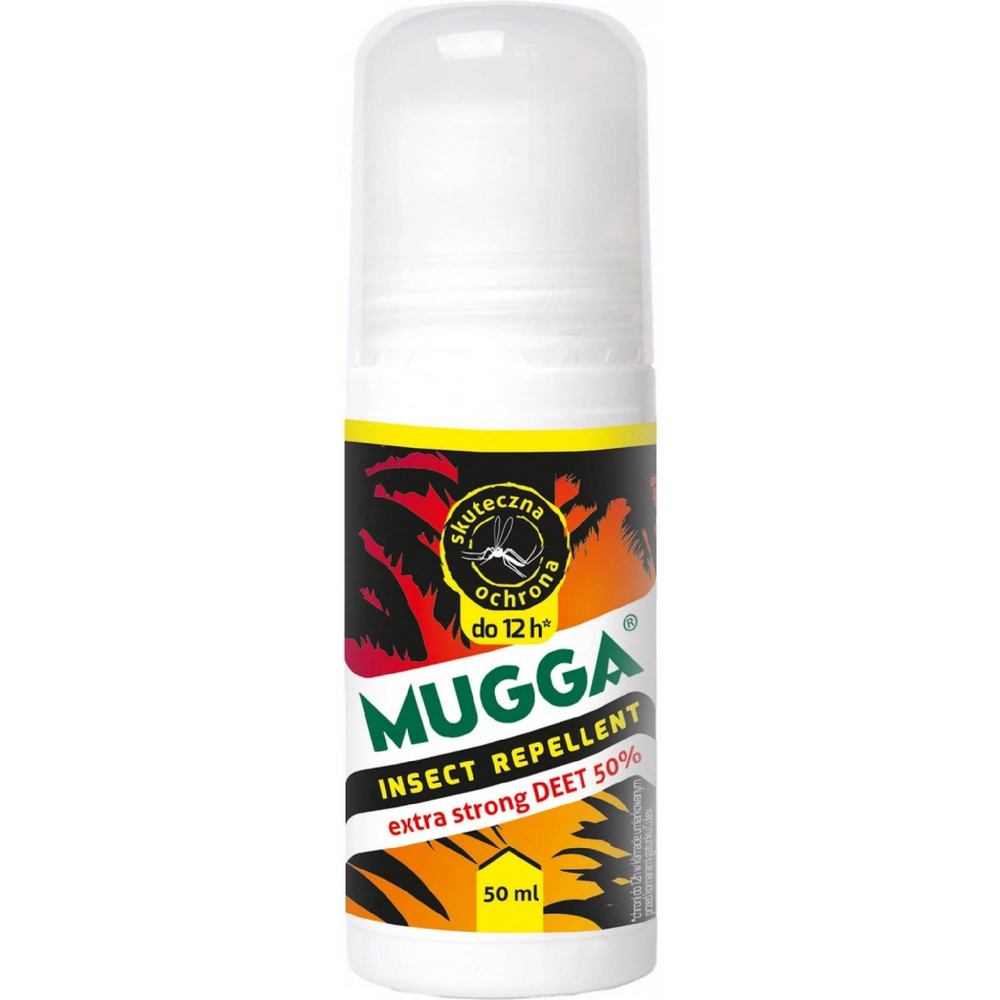 MUGGA Repelent tělové mléko 50% DEET – Extra silný repelent 50 ml