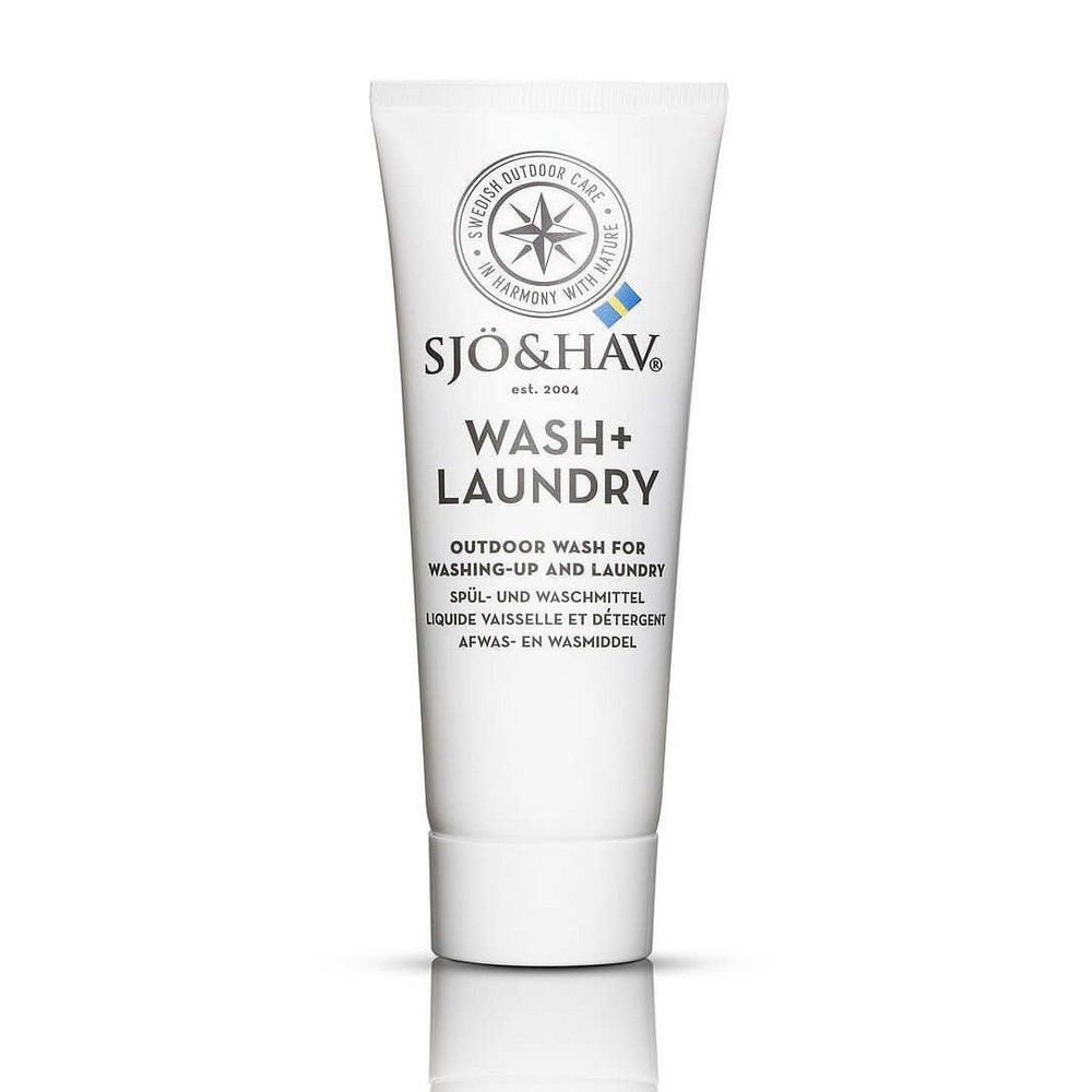 Sjö&Hav Odbouratelný univerzální outdoor čistící prostředek na nádobí a prádlo 75ml