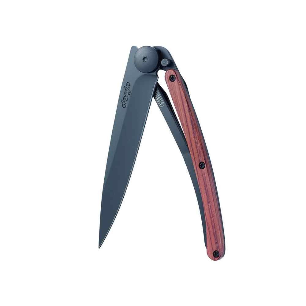 deejo Kapesní nůž 9GB005 Black 27g - coralwood