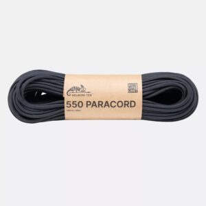Helikon-Tex Padáková šňůra Helikon-Tex 550 Paracord - Black - 30 m
