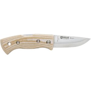 Helle Zavírací nůž Berget - 763 Beige Canvas Micarta