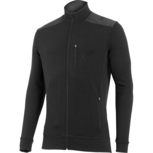 Lasting Vlněná Merino mikina HUBERT 260g - černá Velikost: 3XL