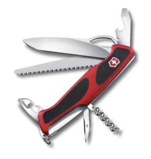 Kapesní nůž Victorinox RangerGrip 79 (Barva: Červená-černá)