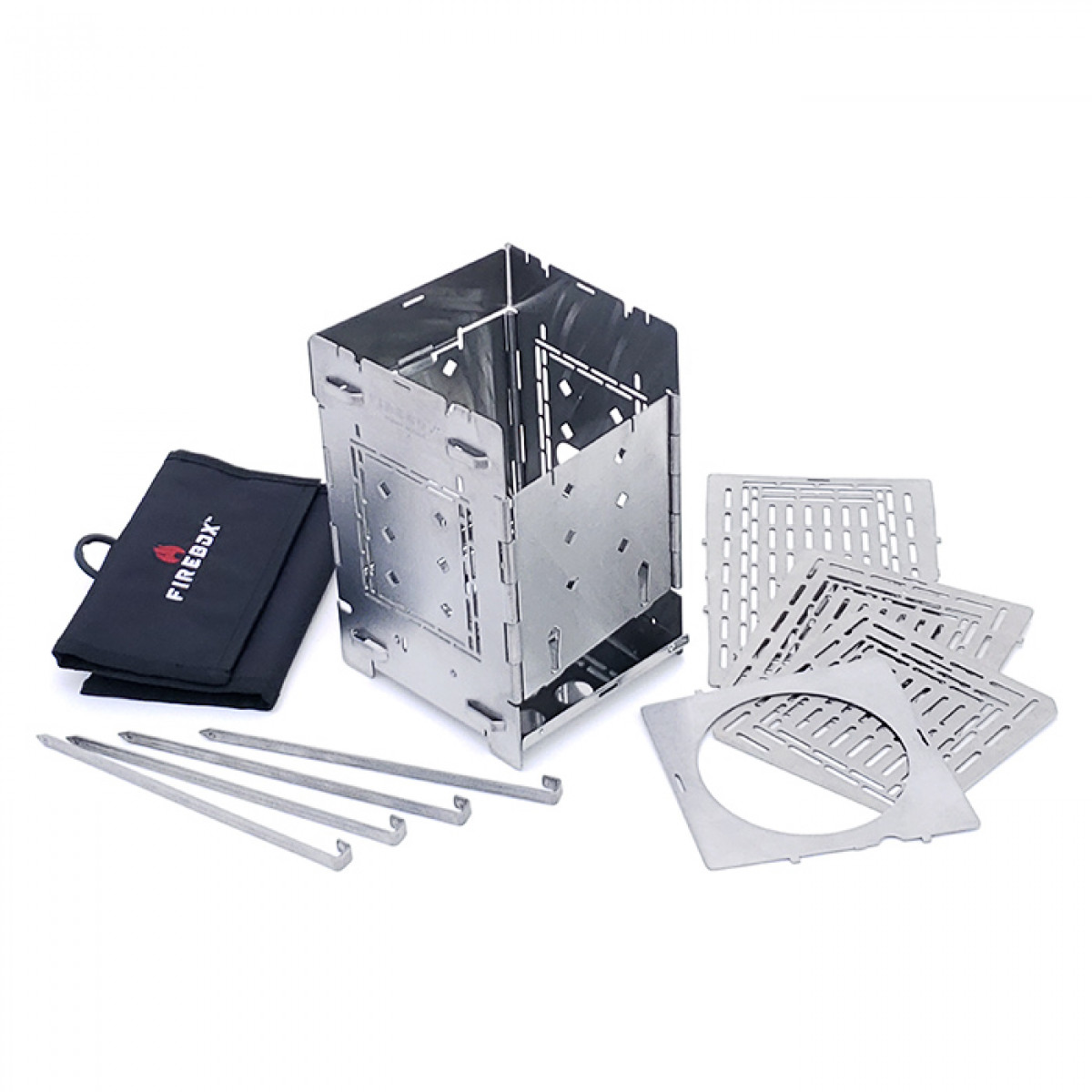 Firebox Outdoors Dřívkáč G2 Folding Stove Deluxe Combo