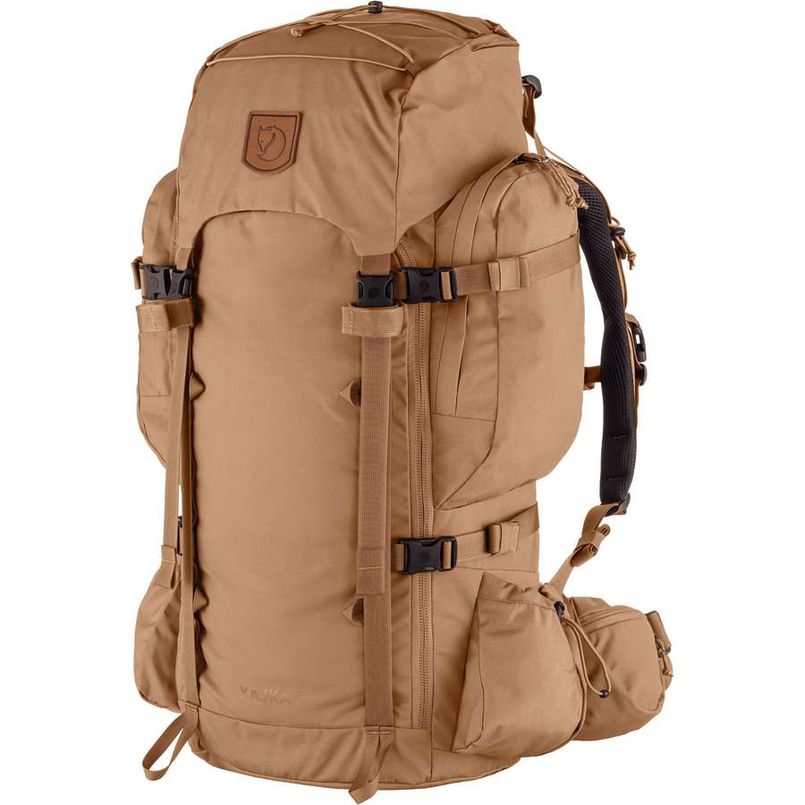 Fjällräven Batoh KAJKA 55 - Khaki Dust