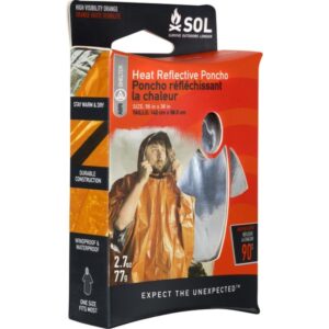 S.O.L. Survive Outdoors Longer Nouzové pončo SOL