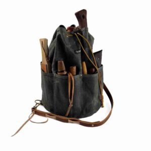 JUBÖ Brašna / vak přes rameno Bushcraft Waxed Outland Crafter- olivová