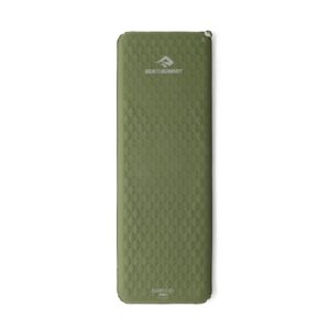 Sea to Summit Samonafukovací karimatka Camp Plus Self Inflating Mat - REGULAR RECTANGULAR Dark Green - 4 sezoní