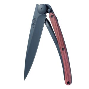 deejo Kapesní nůž 9GB005 Black 27g - coralwood