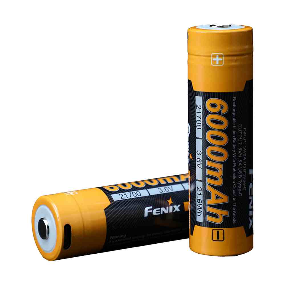 Fenix Dobíjecí baterie 21700 6000 mAh s USB-C (Li-Ion)