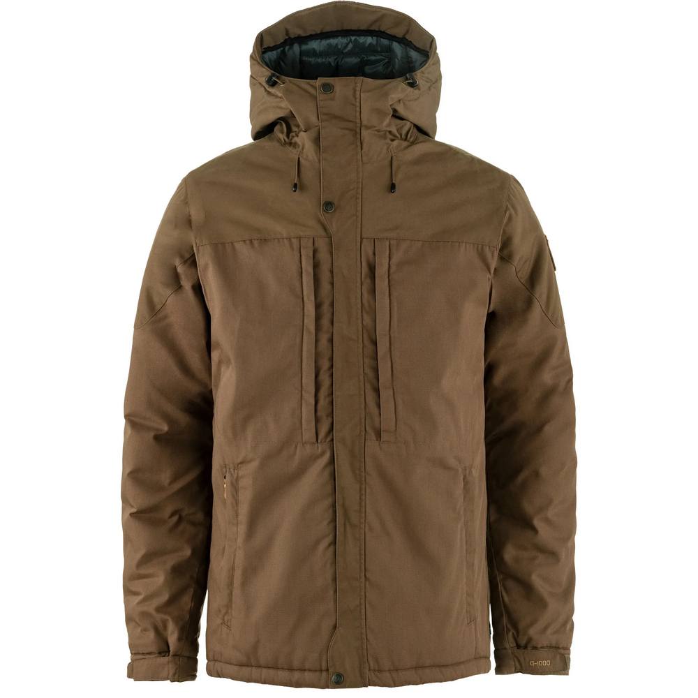 Fjällräven Bunda Skogsö Padded Jacket M - Dark Oak Velikost: 3XL