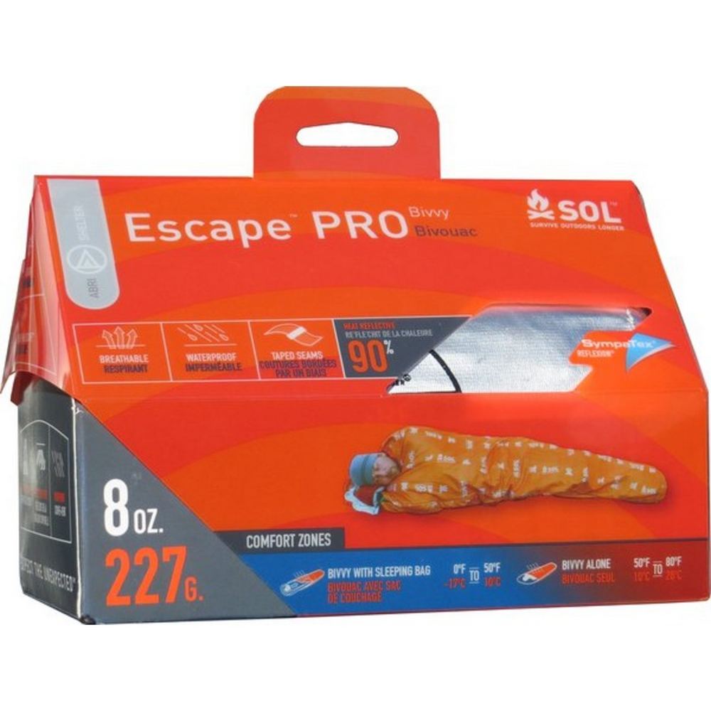 S.O.L. Survive Outdoors Longer Nouzový bivak S.O.L. Escape PRO Bivvy