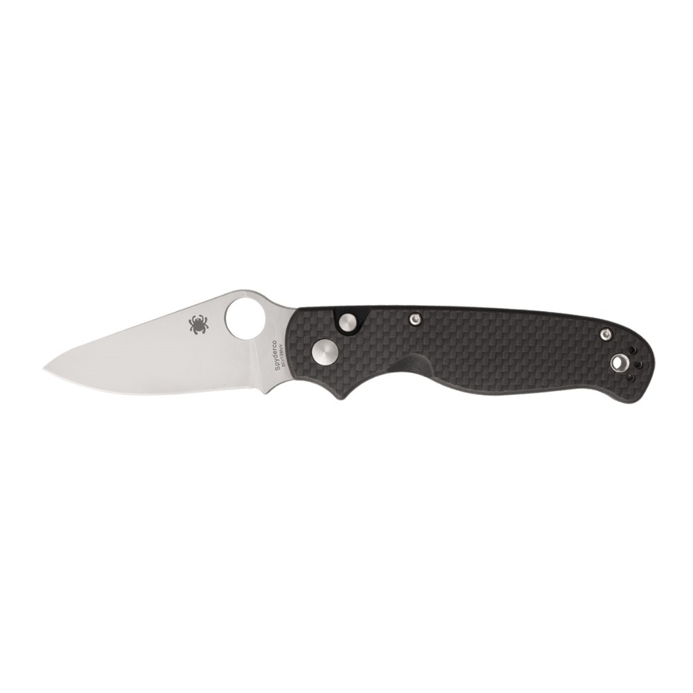 Spyderco BUTTONUP Carbon Fiber Plain C275CFP