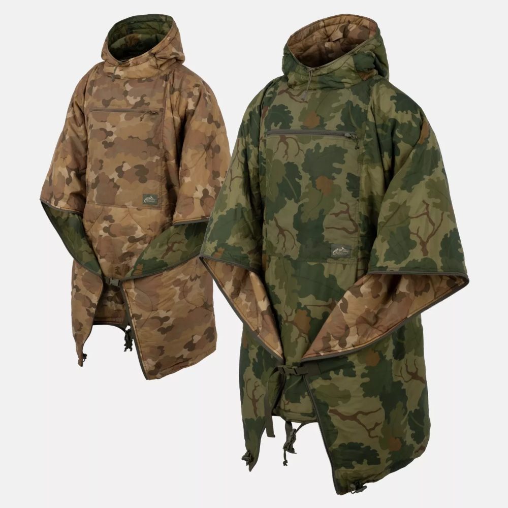 Helikon-Tex Multifunkční pončo Helikon Reversible Swagman Roll - Mitchell Camo Leaf / Mitchell Camo Clouds