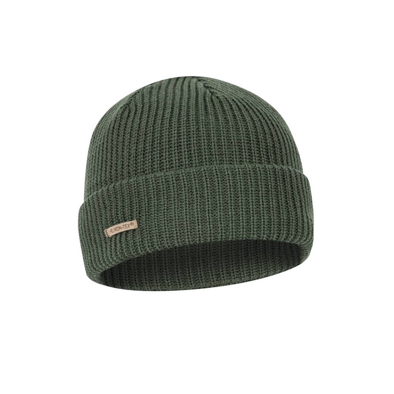 Helikon-Tex Pletená Merino čepice HELIKON WANDERER Cap - Olive Green