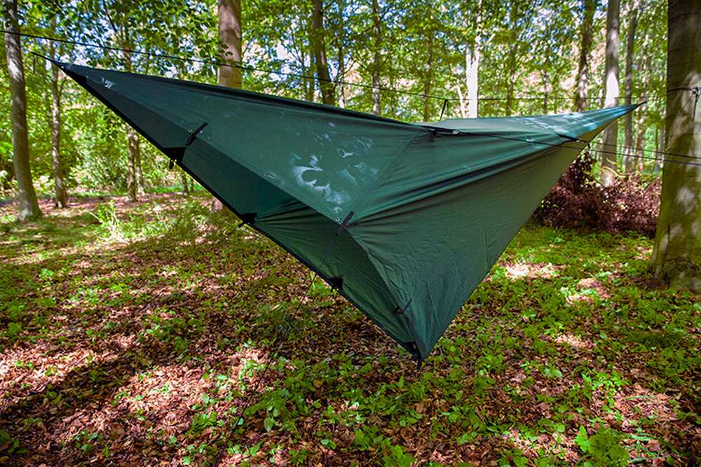 DD Hammocks Bivakovací celta / plachta Tarp 3x3m PRO - OLIVE