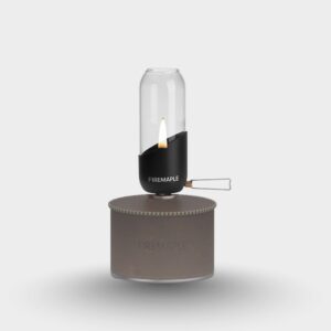 Fire Maple Lampa plynová Orange Gas Lantern - Black Edition