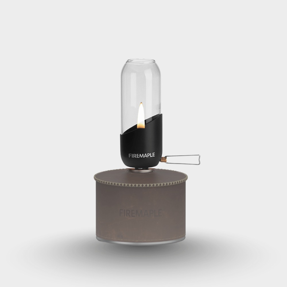 Fire Maple Lampa plynová Orange Gas Lantern - Black Edition